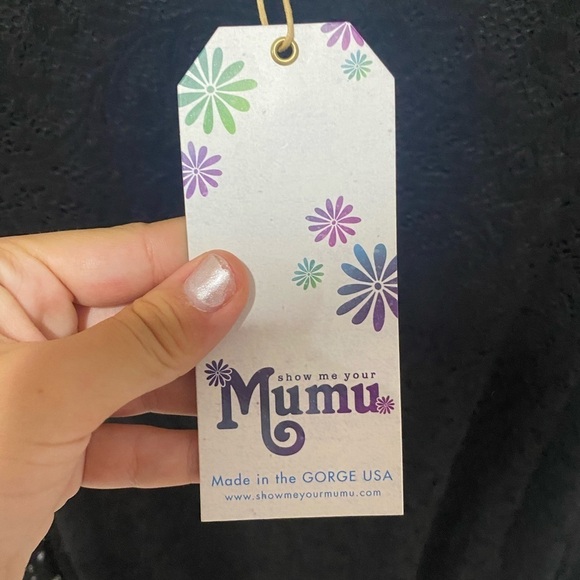 💫NWT Show me your mumu black lace dress - Picture 4 of 6